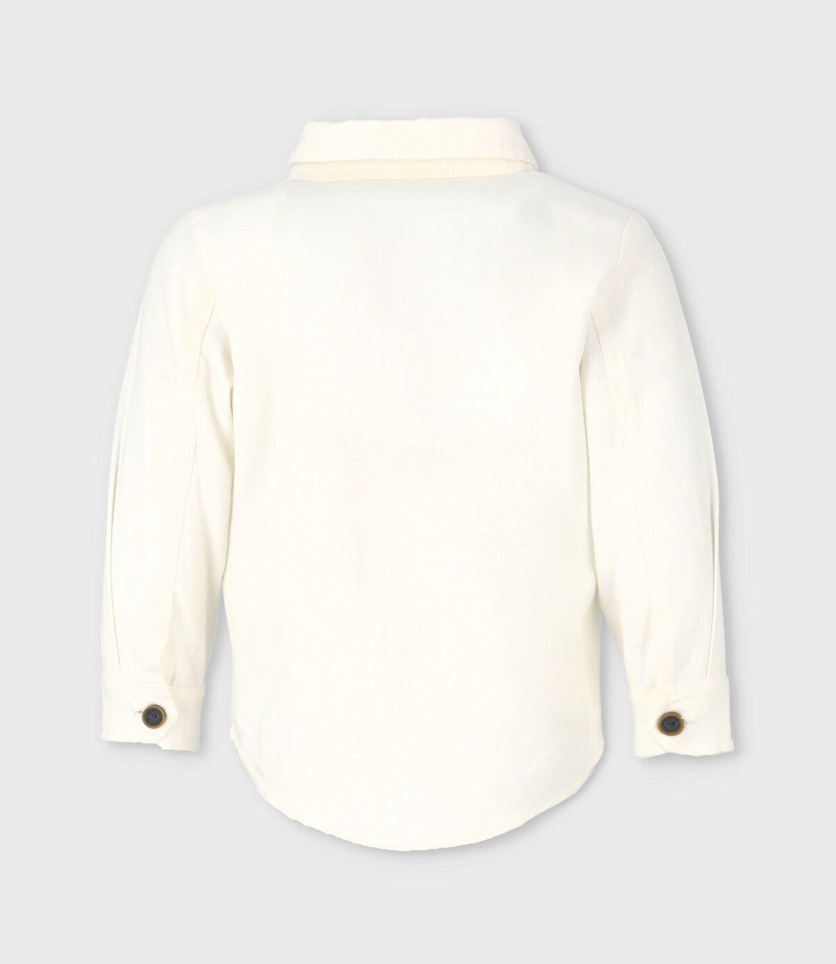 Camisa bebés básica blanco Black and Blue-1