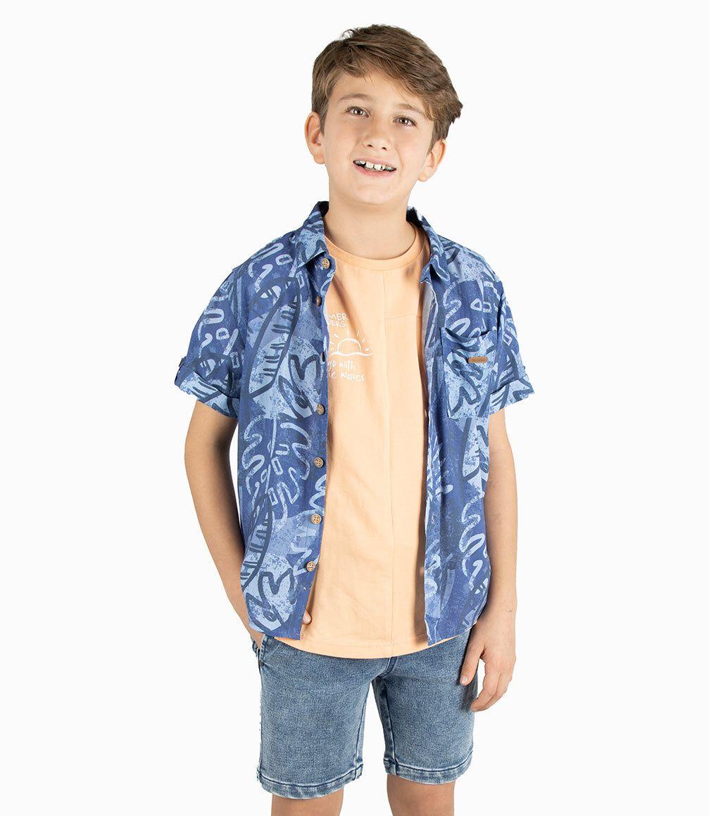 Camisa Niño Guayabera-2