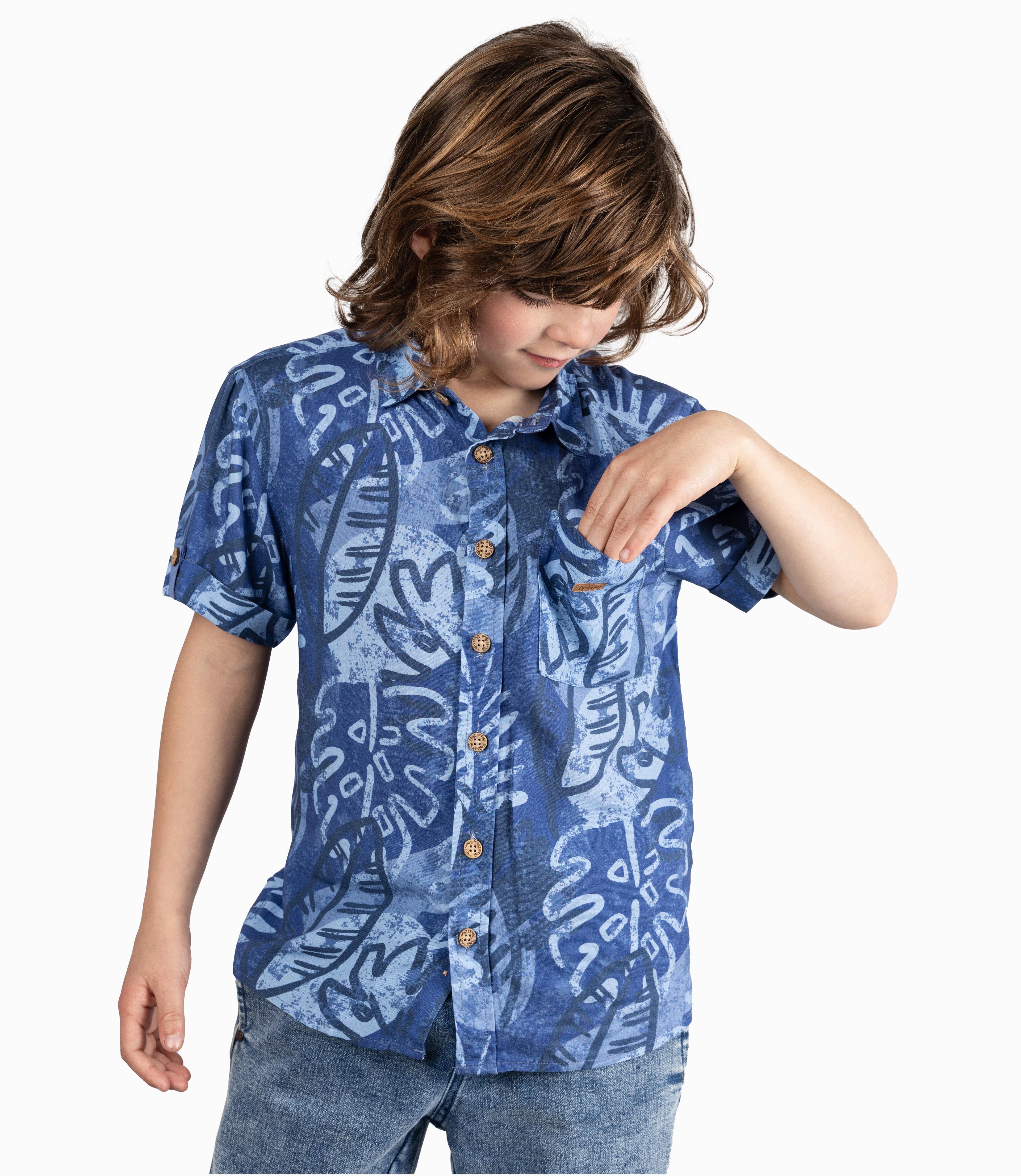 Camisa Niño Guayabera-3