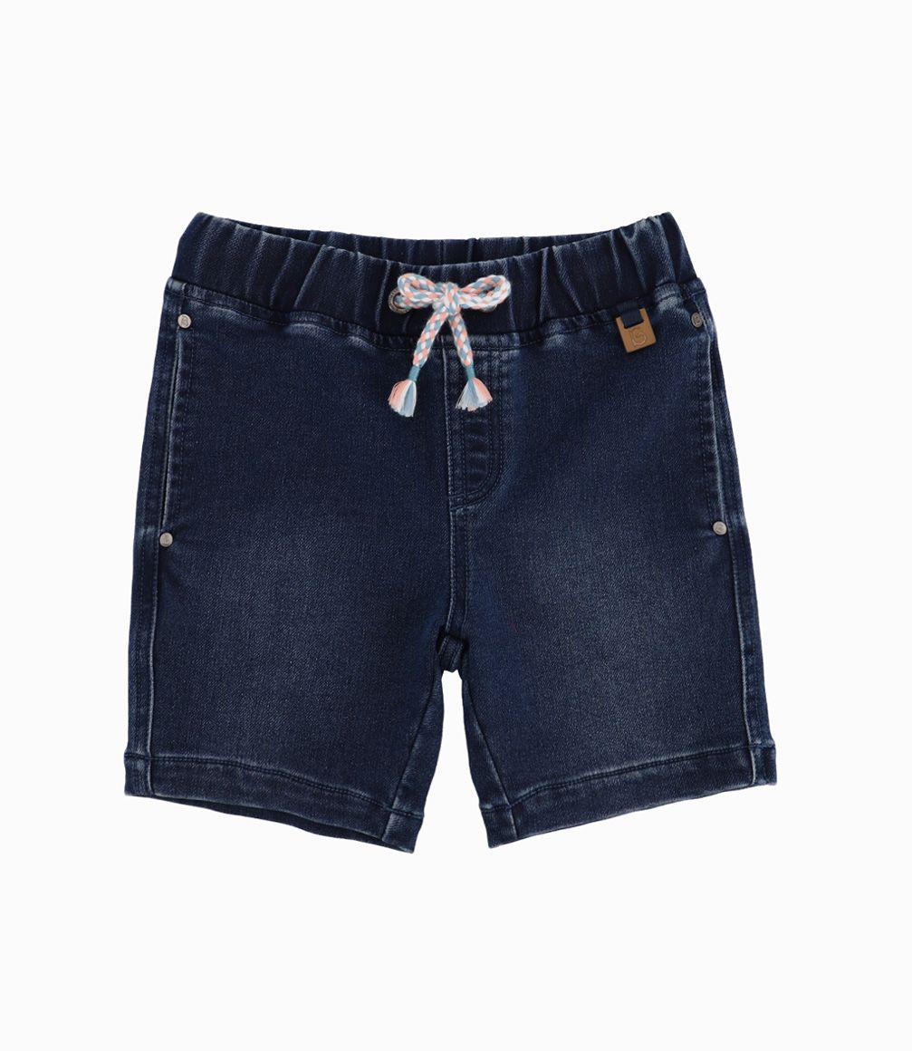 Bermuda Niño De Denim-0