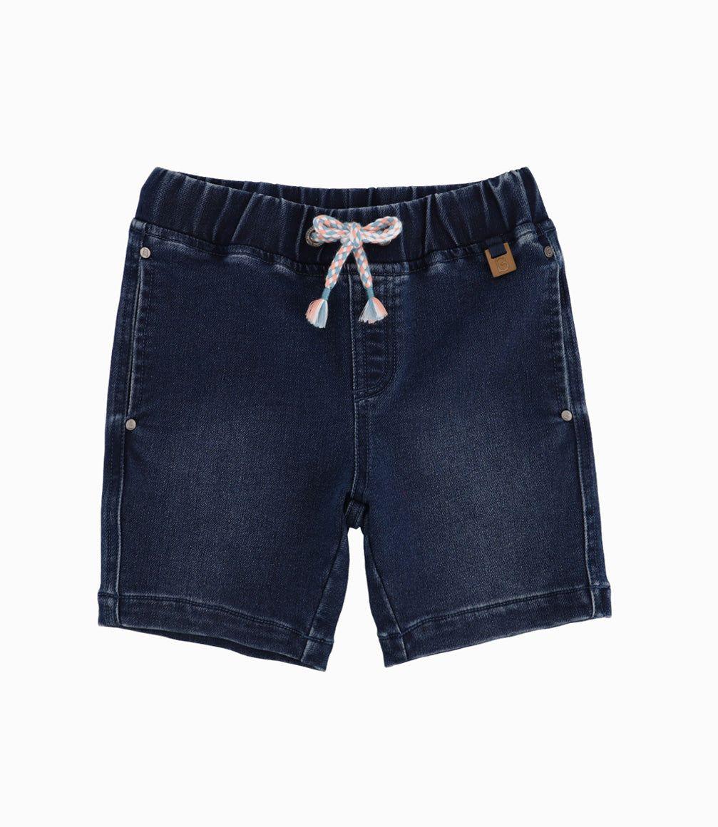 Bermuda Niño De Denim-3