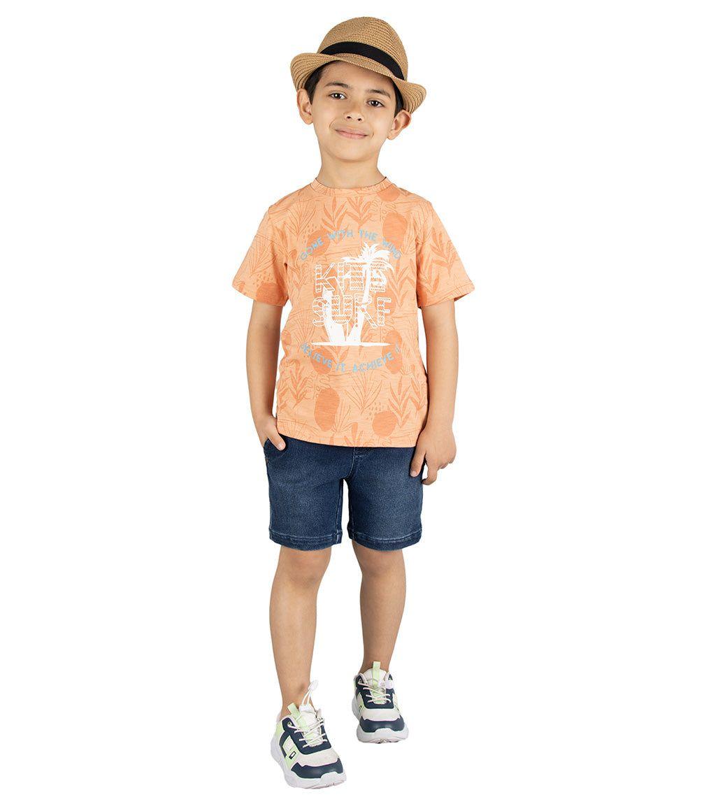 Bermuda Niño De Denim-8