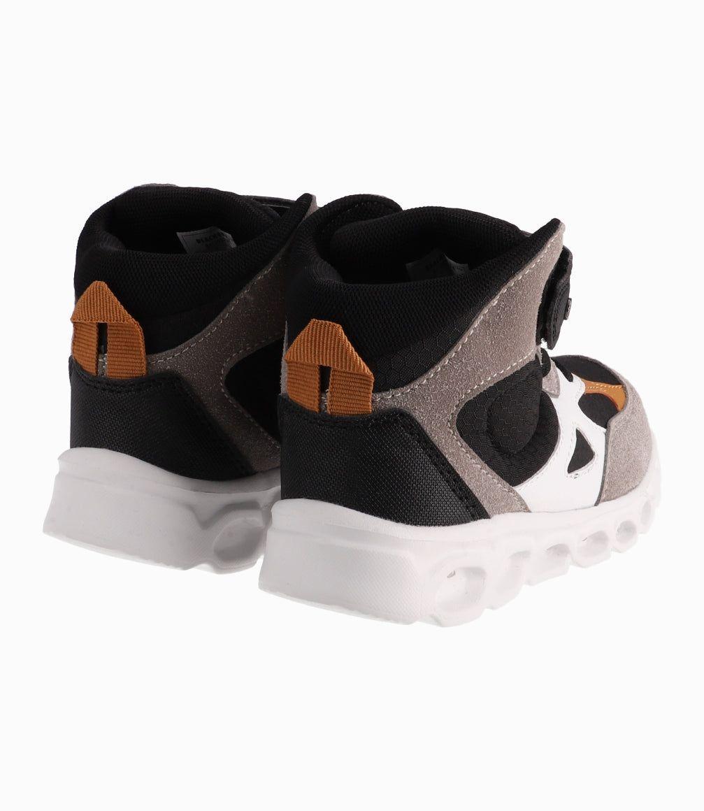 Zapatilla Niño Con Luces Black And Blue Negro-2