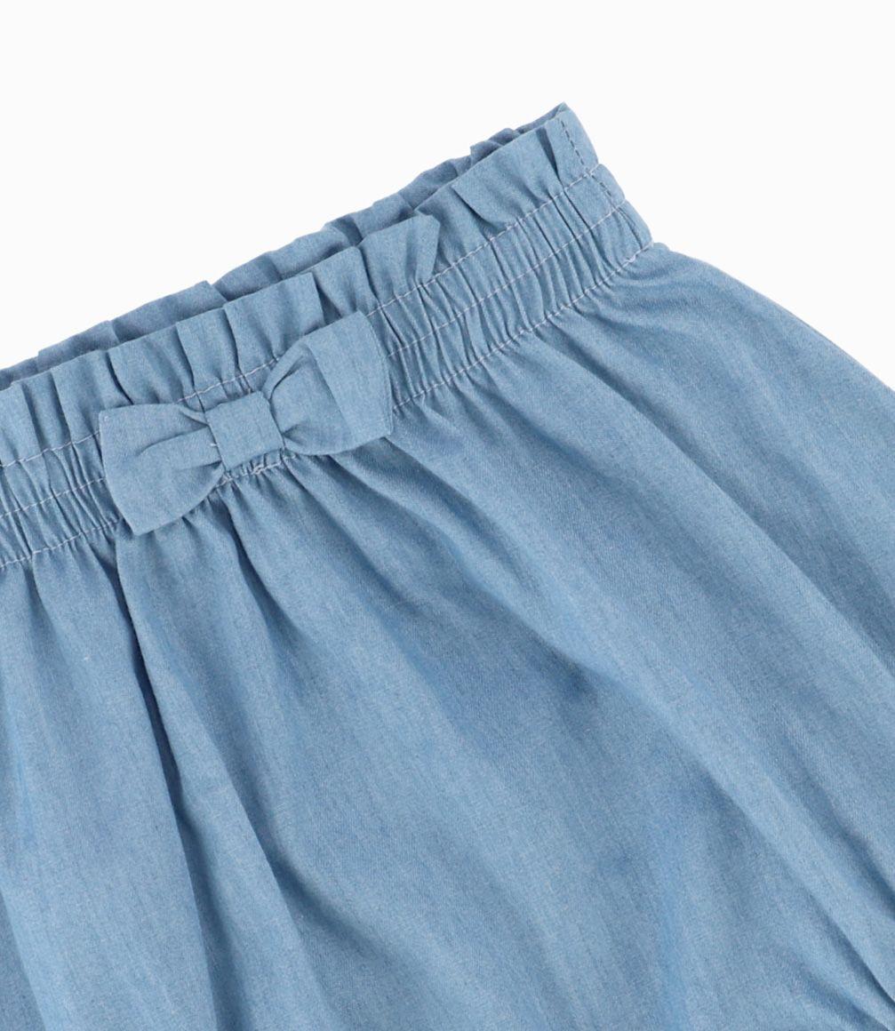 Conjunto Con Caballitos Recién Nacida Blanco 4 Kids-2