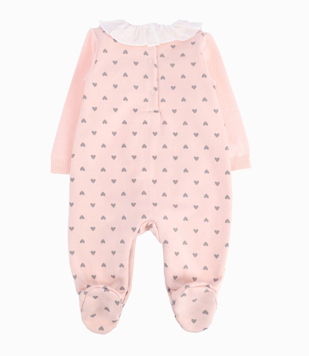 Enterito Recién Nacida Con Corazones Rosado-1