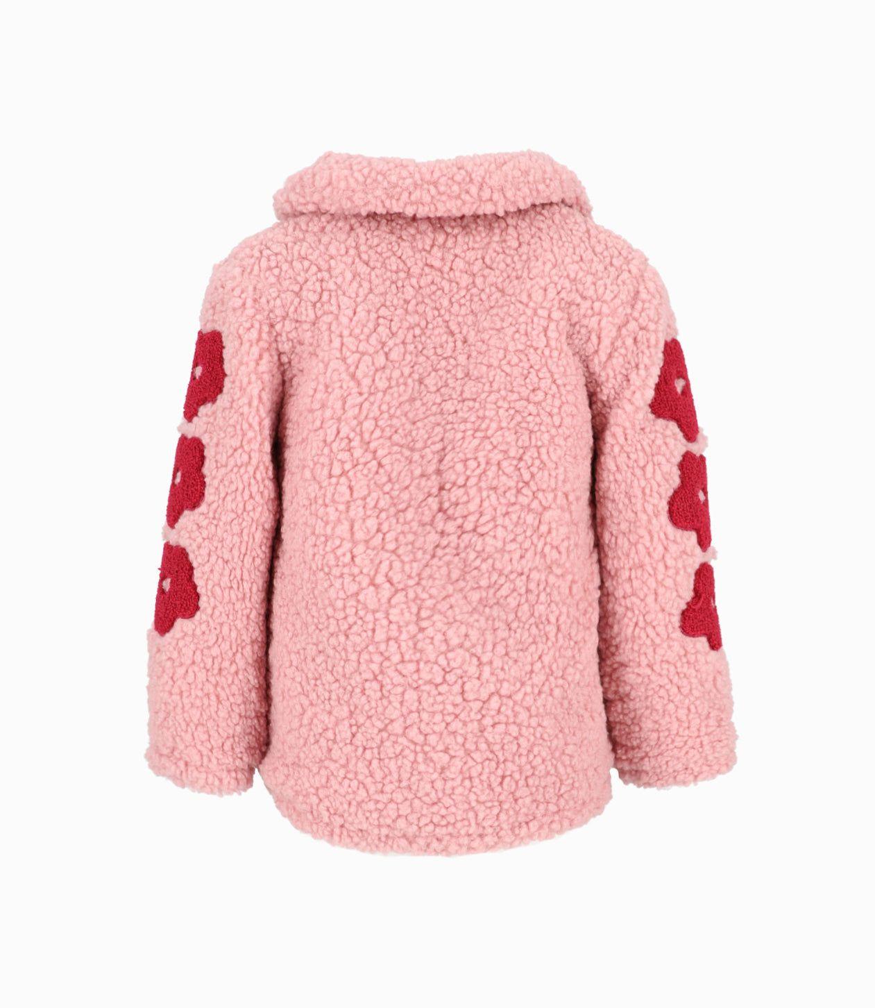 Chaqueta bebés flores morado 4 Kids-1