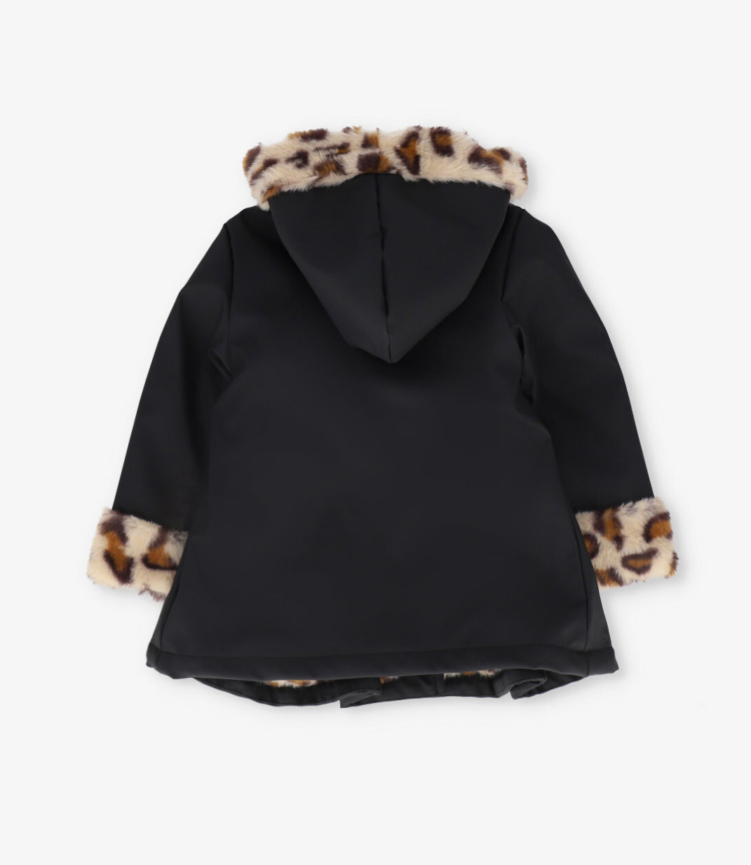 Chaqueta niña animal print negro Limonada-2