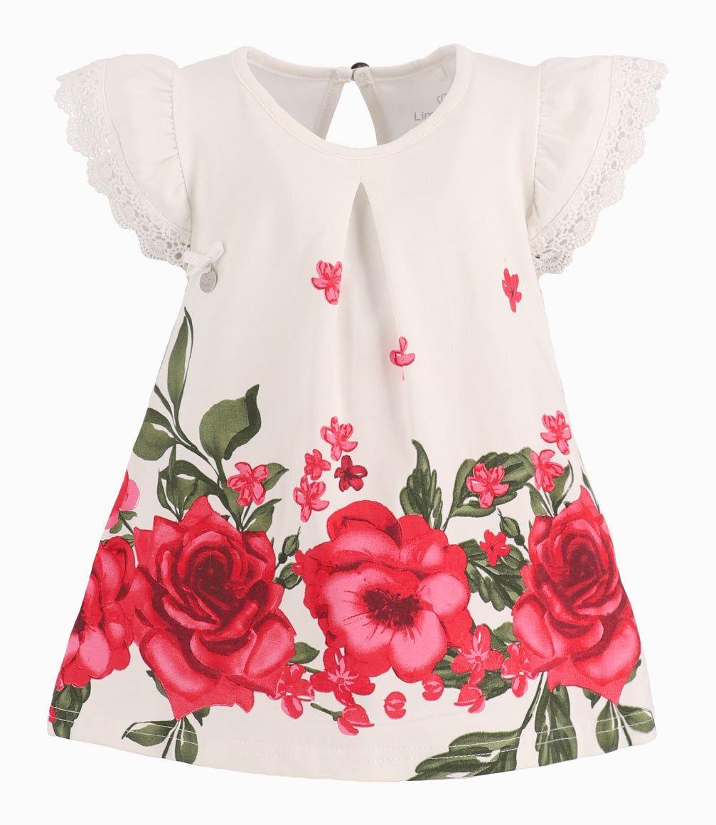 Polera Bebé Con Flores Rojo-2