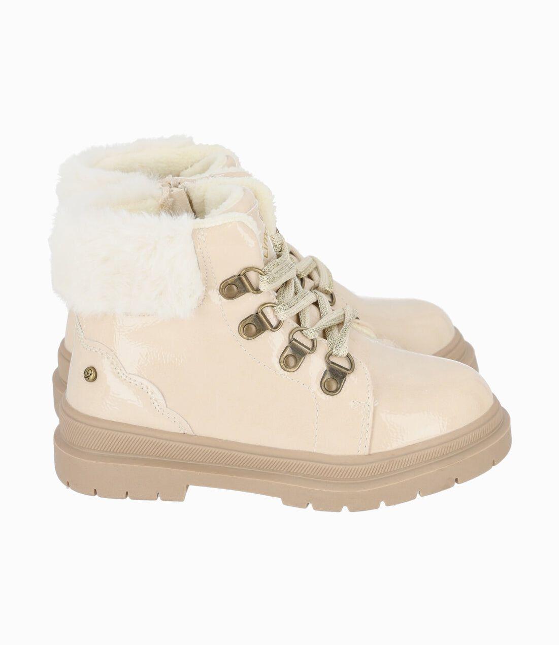 Botín niña básico beige Limonada-1