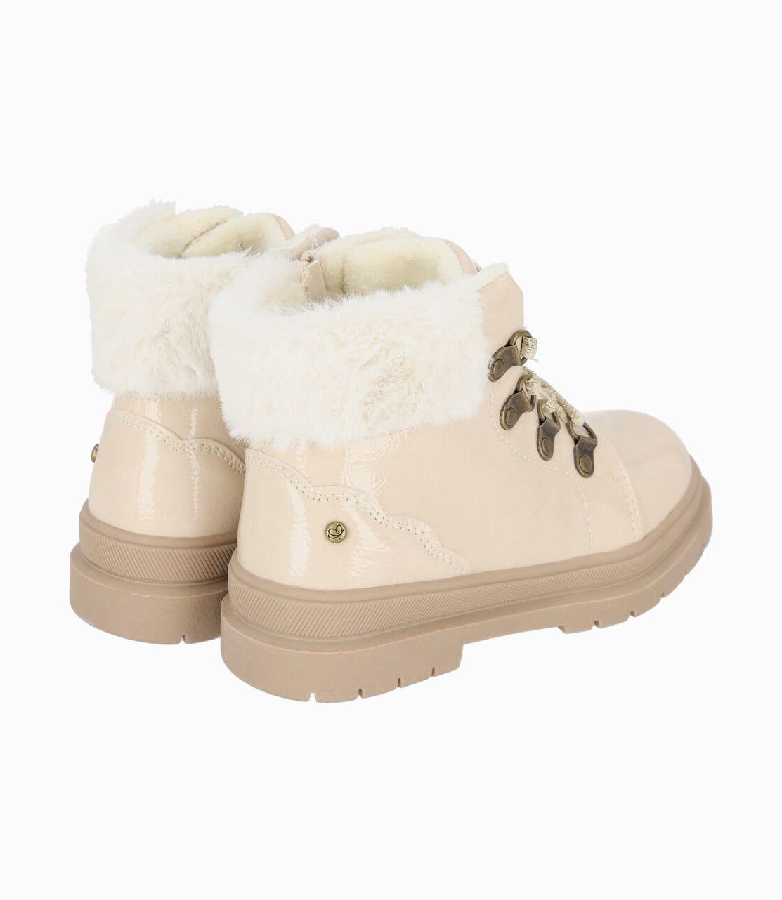 Botín niña básico beige Limonada-2