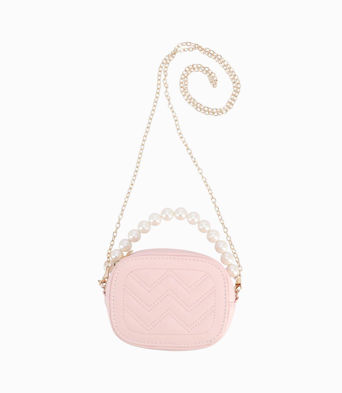 Cartera Niña Con Perlas-3