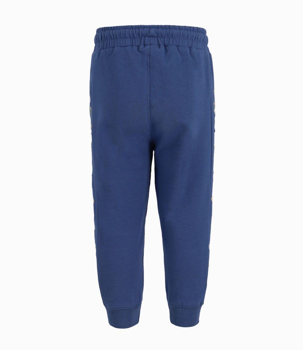 Pantalón Buzo Bebé Niña Azul Marino Limonada-2