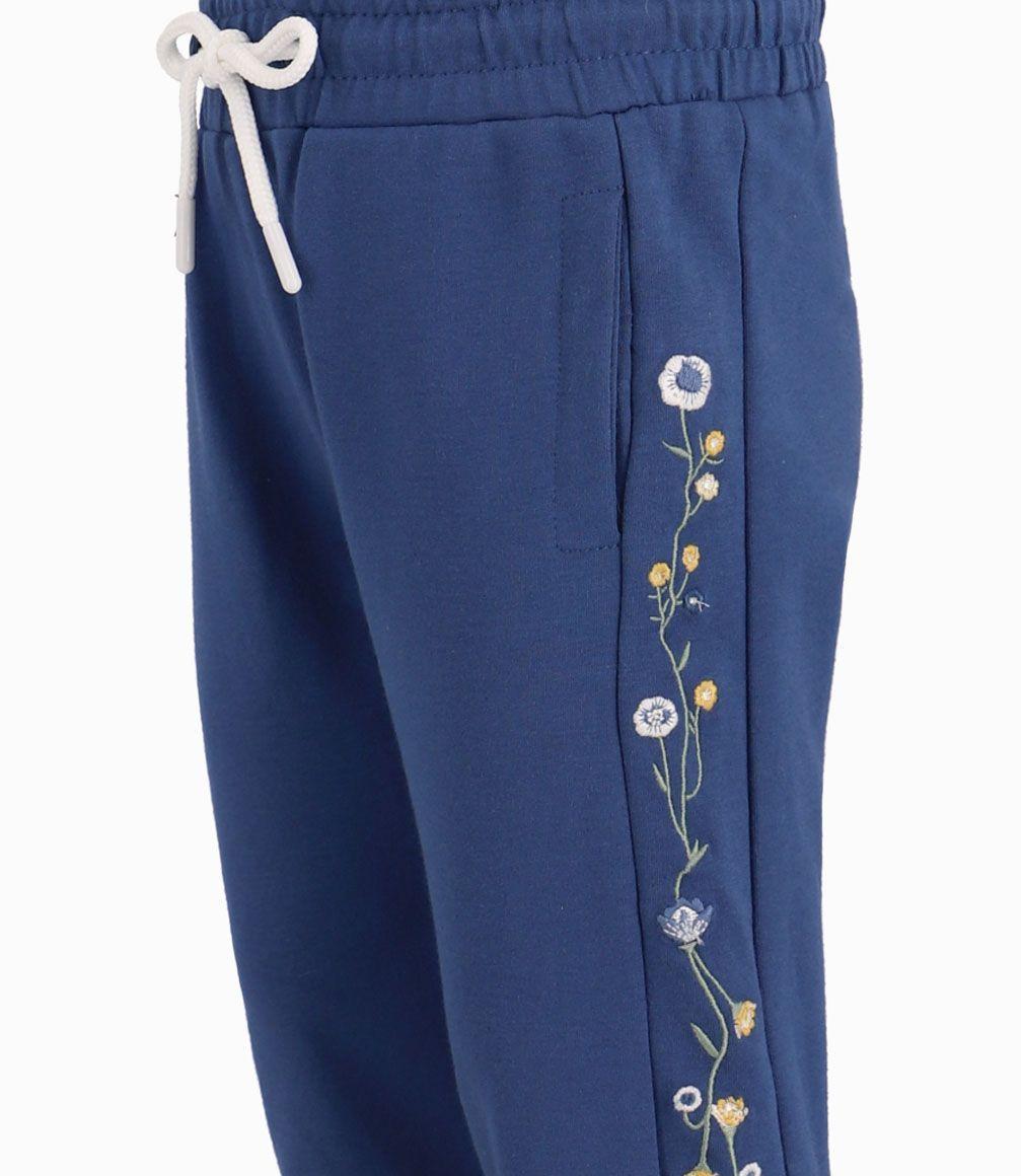 Pantalón Buzo Bebé Niña Azul Marino Limonada-1