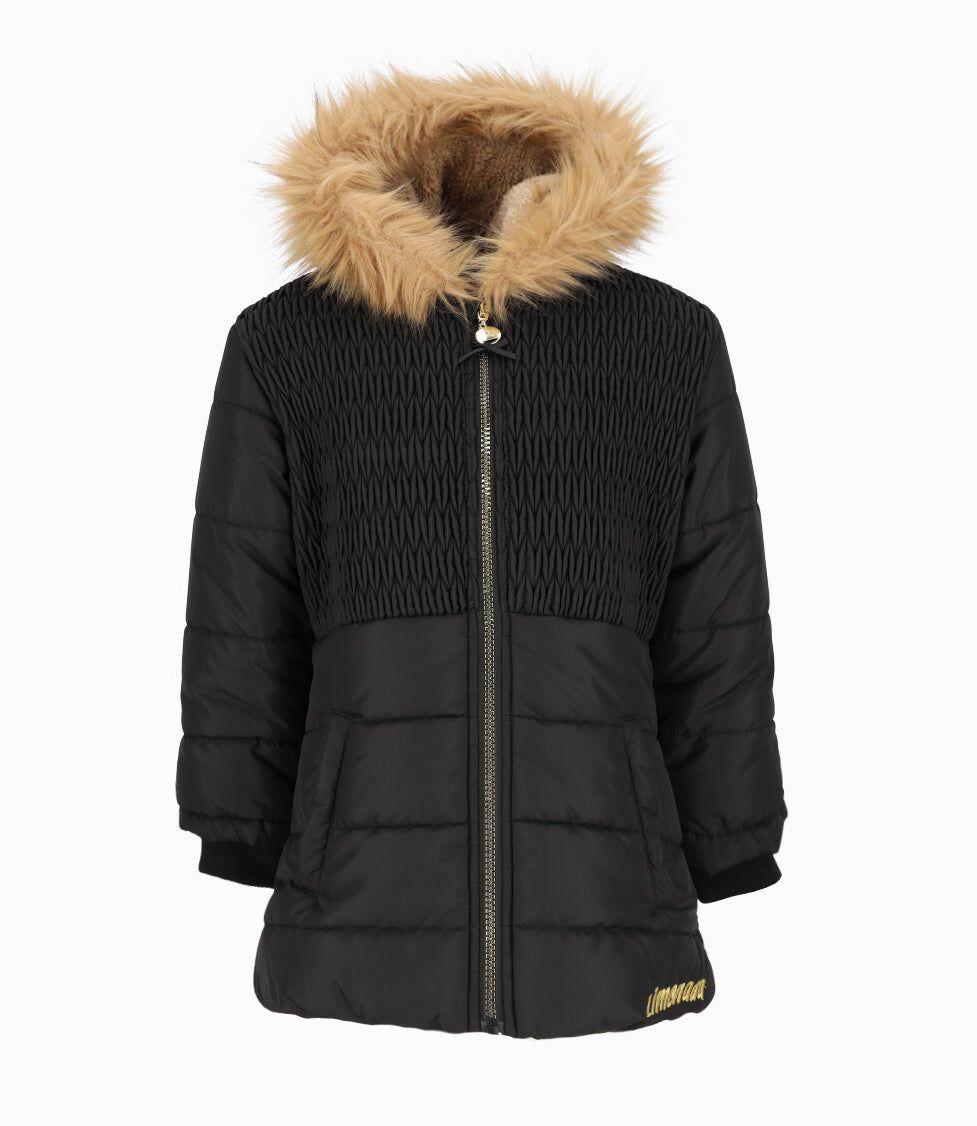 Parka niña acolchada negro Limonada-0