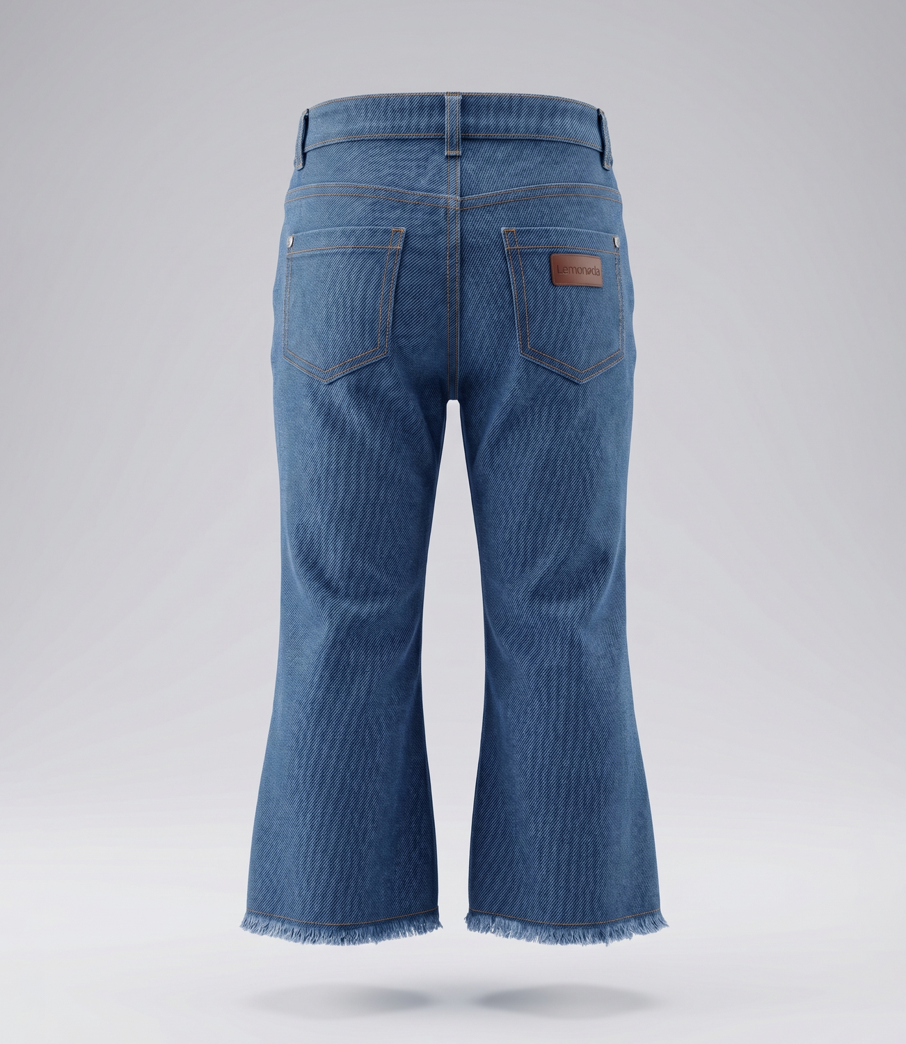 Jeans niña acampanado  L11111270109 denim azul Limonada-2