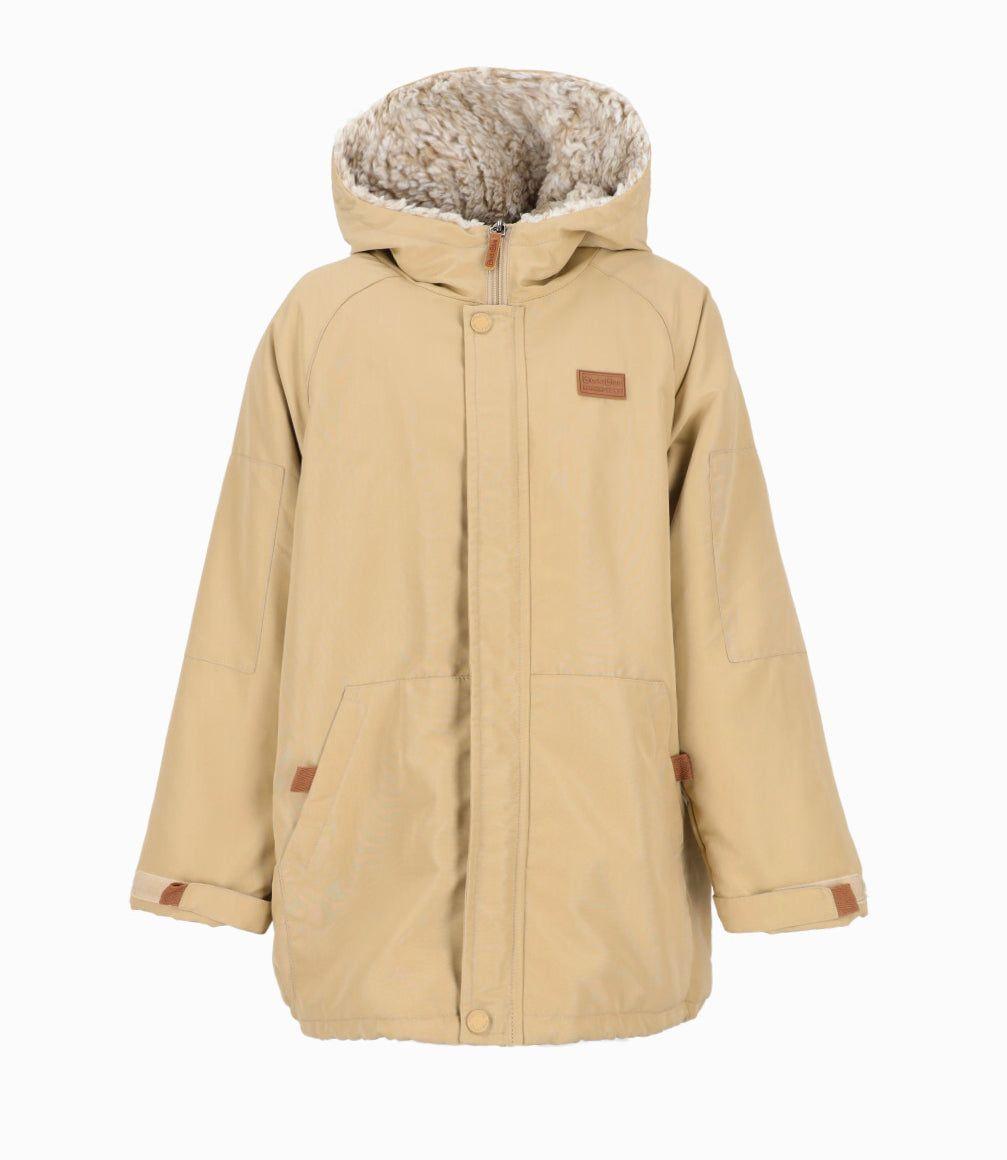 Abrigo niño impermeable beige Black and Blue-0
