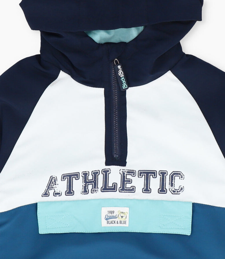 Chaqueta bebé athletic azul marino Black and Blue-2