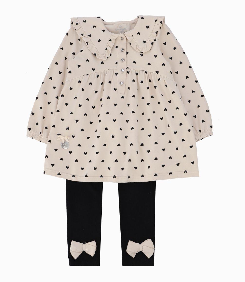 Conjunto Romantic Style Niña Crudo Limonada-0