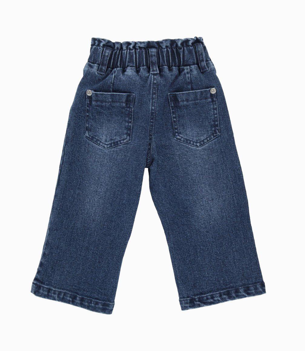 Jeans bebé love azul marino Limonada-1