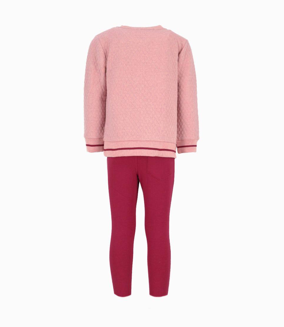 Conjunto niña bailarinas morado 4 Kids-1