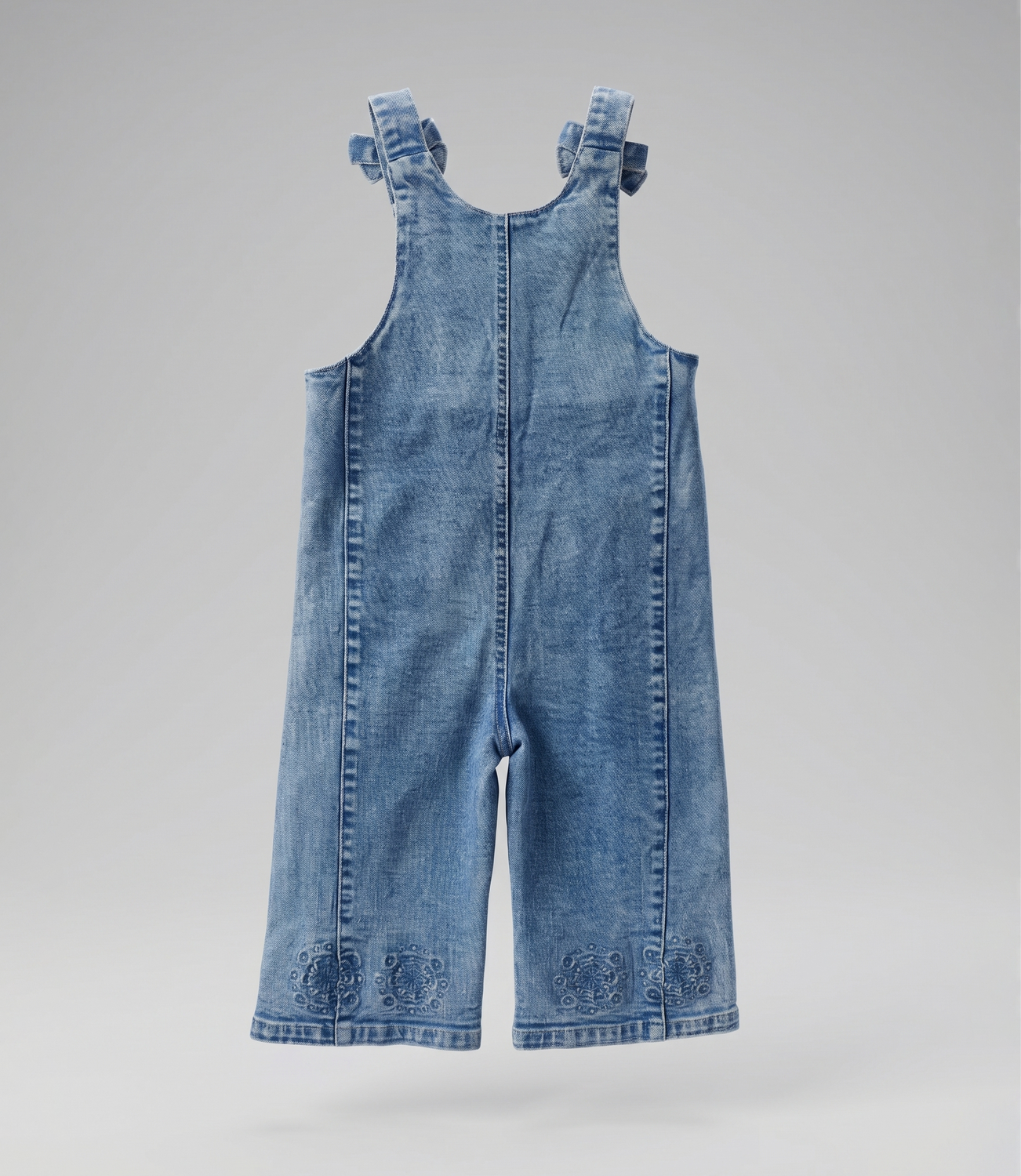 Jardinera bebé con polera L12181270174 denim Limonada-2