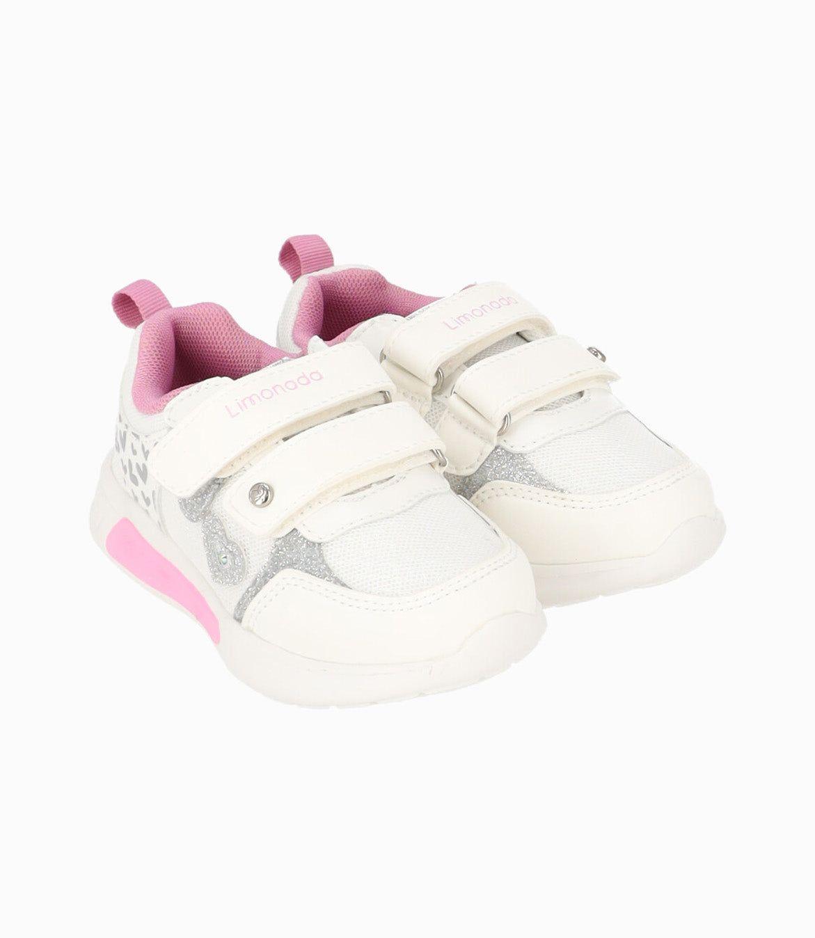 Zapatilla bebé con luces Blanco LIMONADA-0