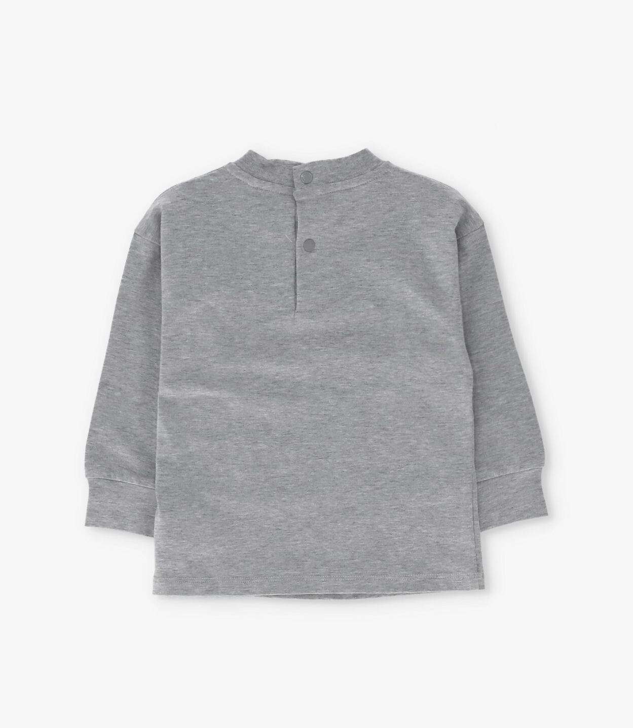 Polera manga larga bebé rockstar gris 4 Kids-2