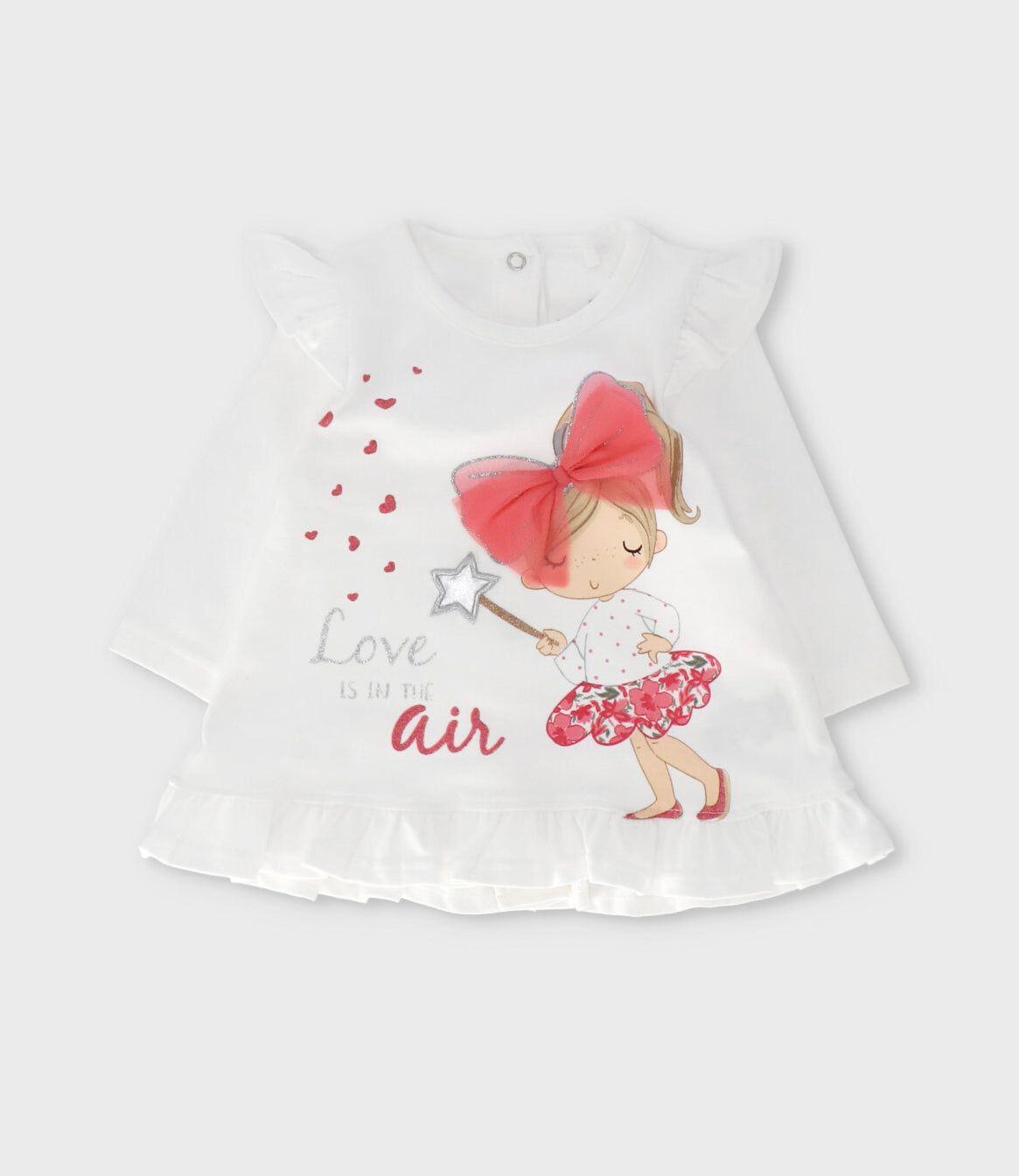 Conjunto recién nacida con estampado coral Limonada-1