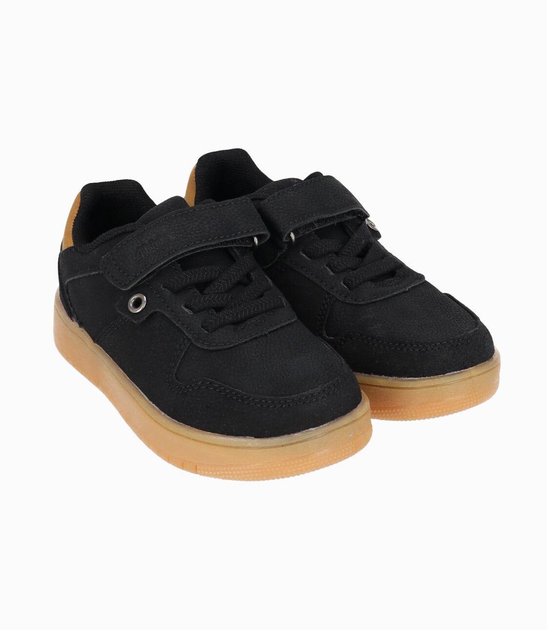 Zapatilla niño básica negro 4 Kids-0