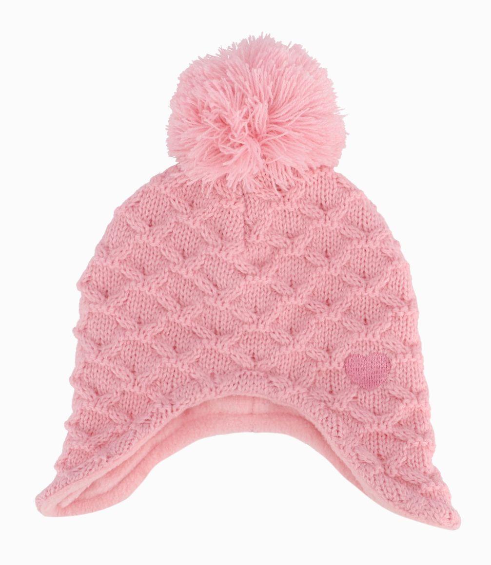 Gorro Recién Nacida Básico 4 Kids Rosado-0