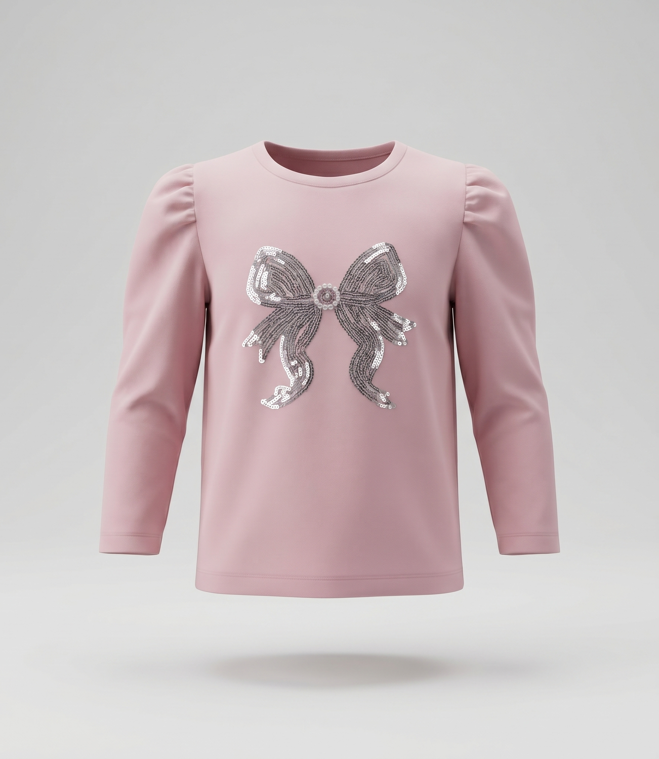 Polera manga larga bebé  L12011270602 rosado Limonada-0