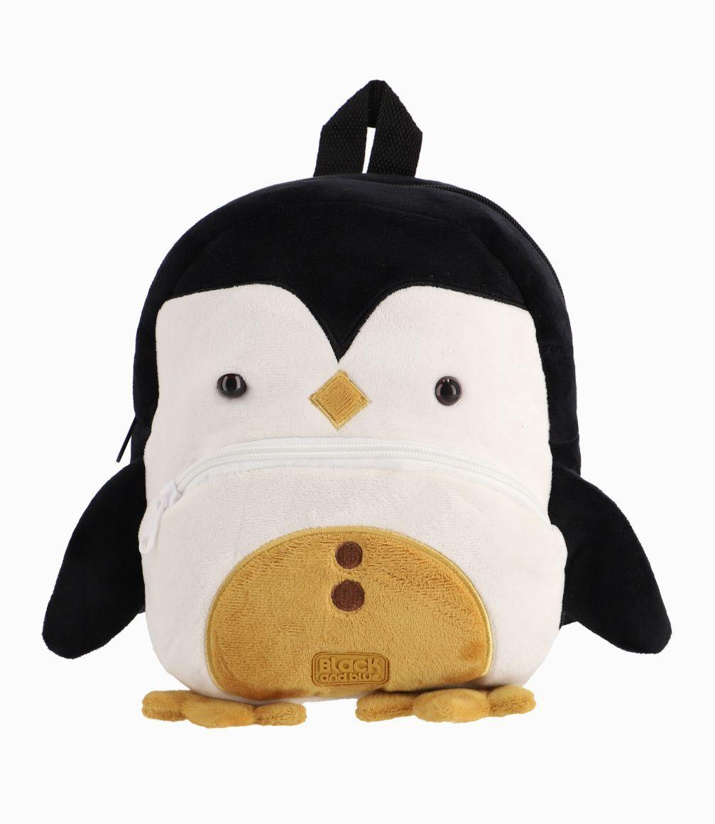 Mochila Niño De Pingüino Black And Blue Mostaza-0