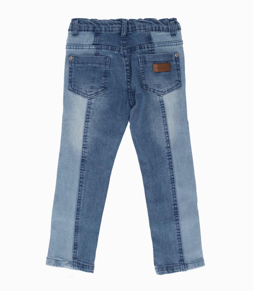 Jeans niña bicolor Celeste LIMONADA-1