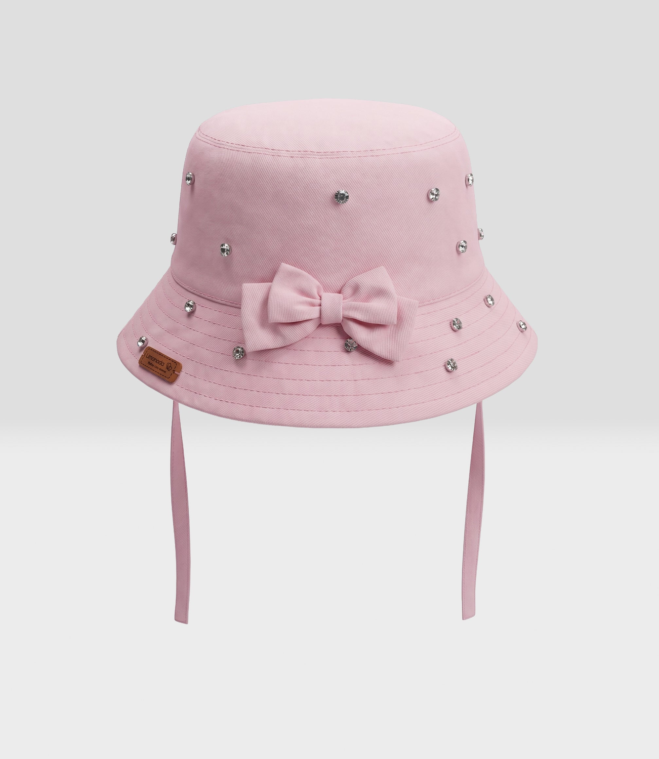 Gorro niña bucket con cherry L91621270202 rosado Limonada-2