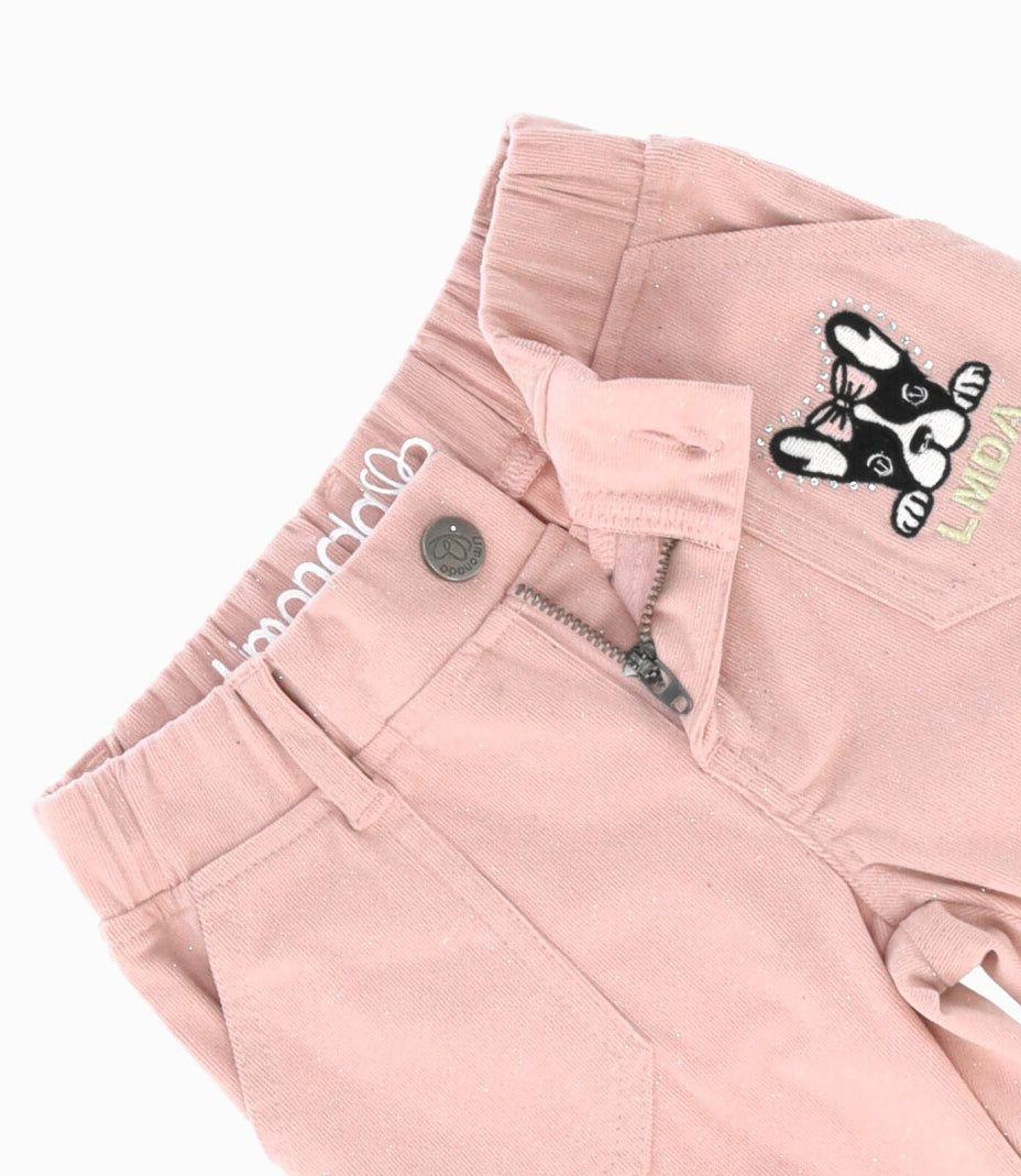 Pantalón bebés cargo rosado Limonada-2