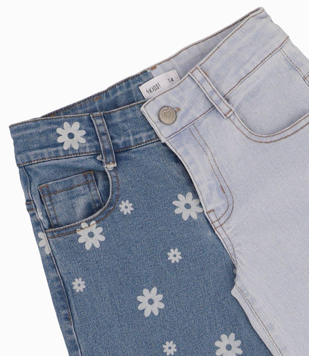 Jeans Niña Acampanados Denim Azul 4 Kids-2
