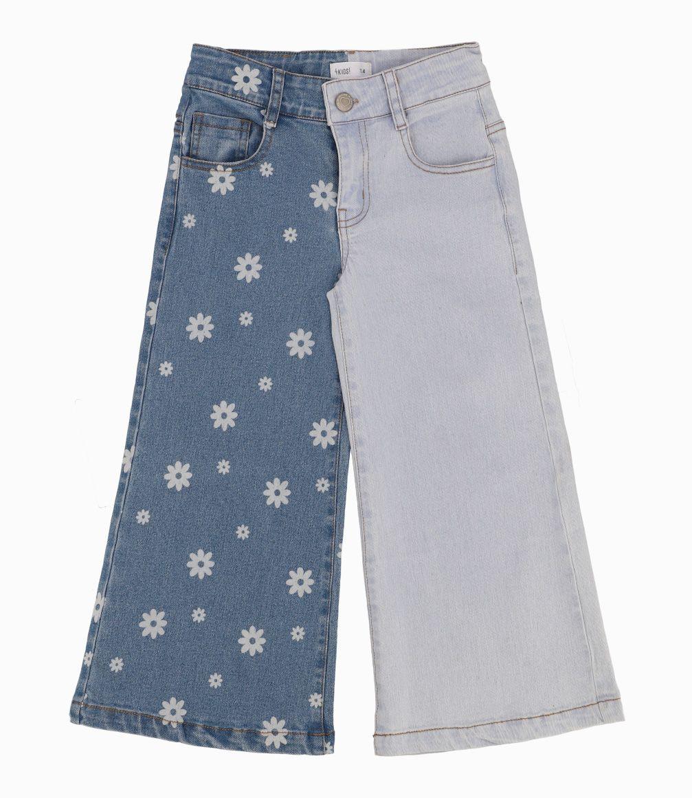 Jeans Niña Acampanados Denim Azul 4 Kids-0