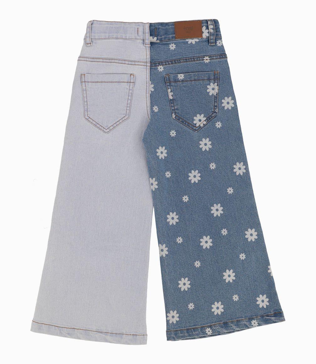 Jeans Niña Acampanados Denim Azul 4 Kids-11