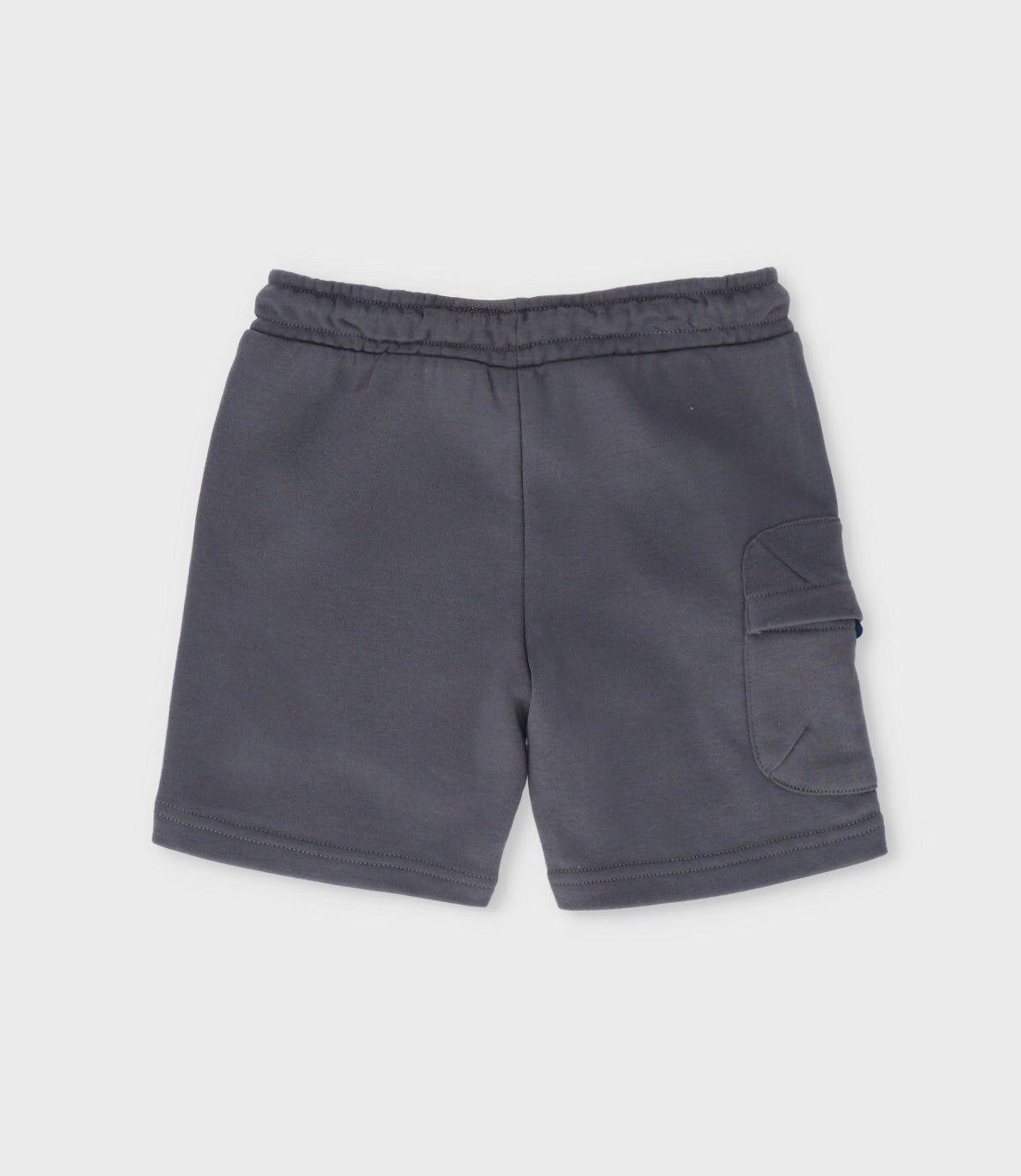 Bermuda niño cargo marengo Black and Blue-1