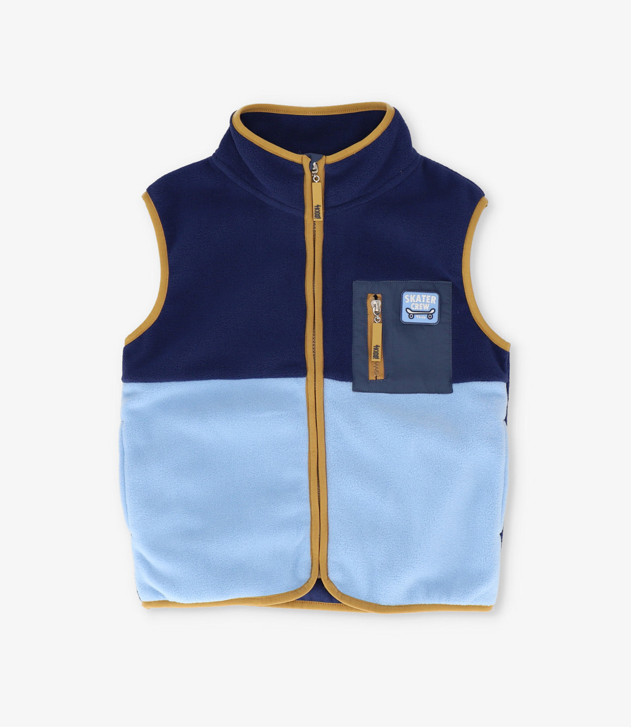 Chaqueta niño sin manga- azul 4 Kids-1