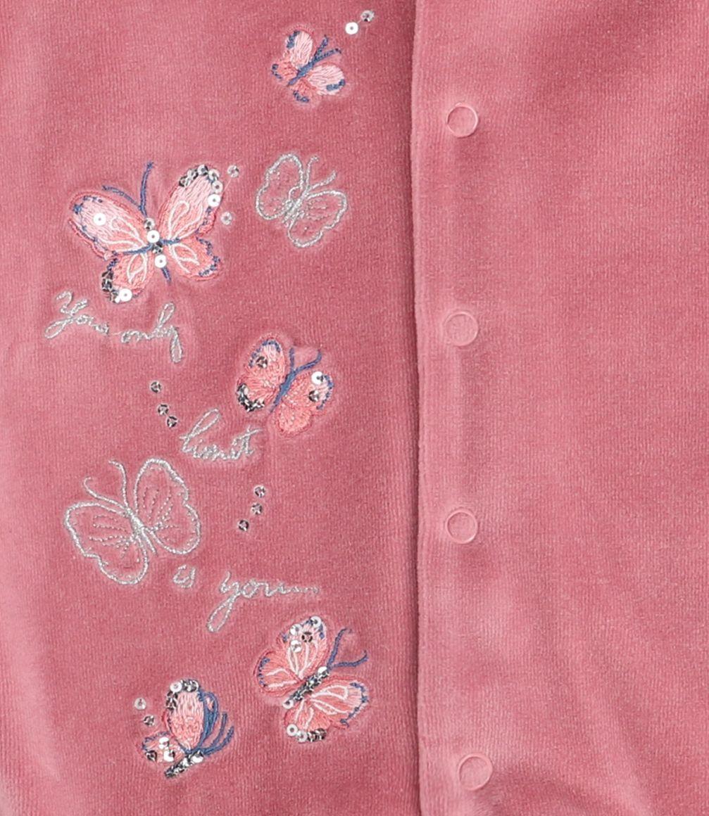 Enterito Recién Nacida Con Mariposas Limonada Palo Rosa-3