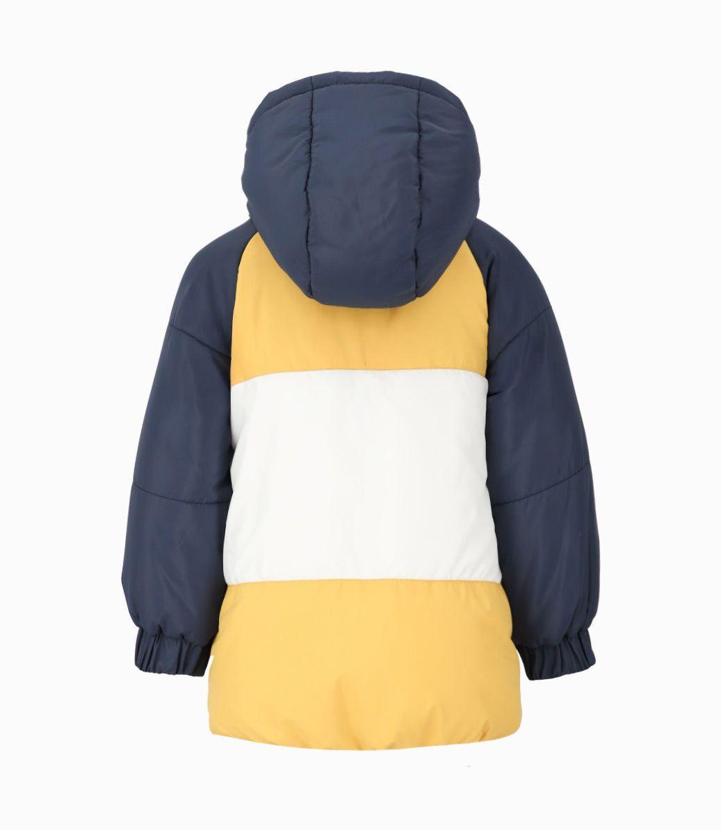 Parka bebés impermeable mostaza Black and Blue-1