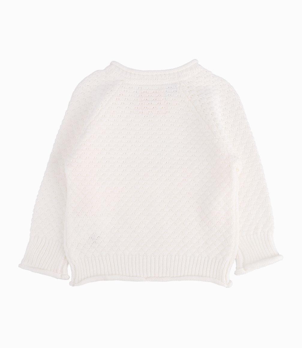 Chaleco Recién Nacido Tejido 4 Kids Beige-2