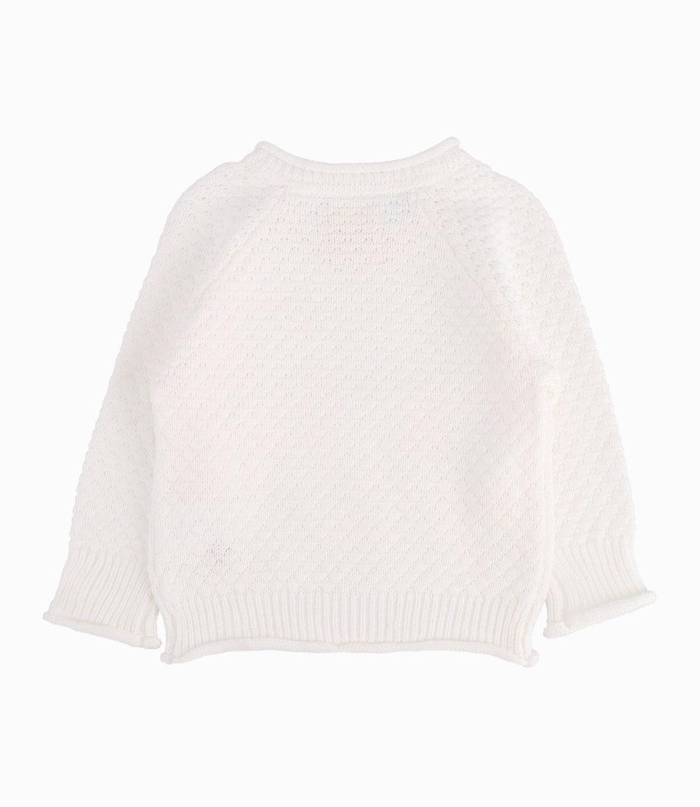 Chaleco Recién Nacido Tejido 4 Kids Beige-7