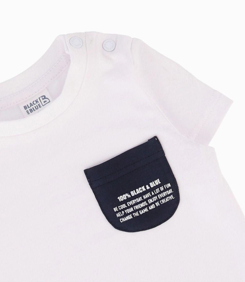 Conjunto Recién Nacido Cargo Black and Blue Blanco-1