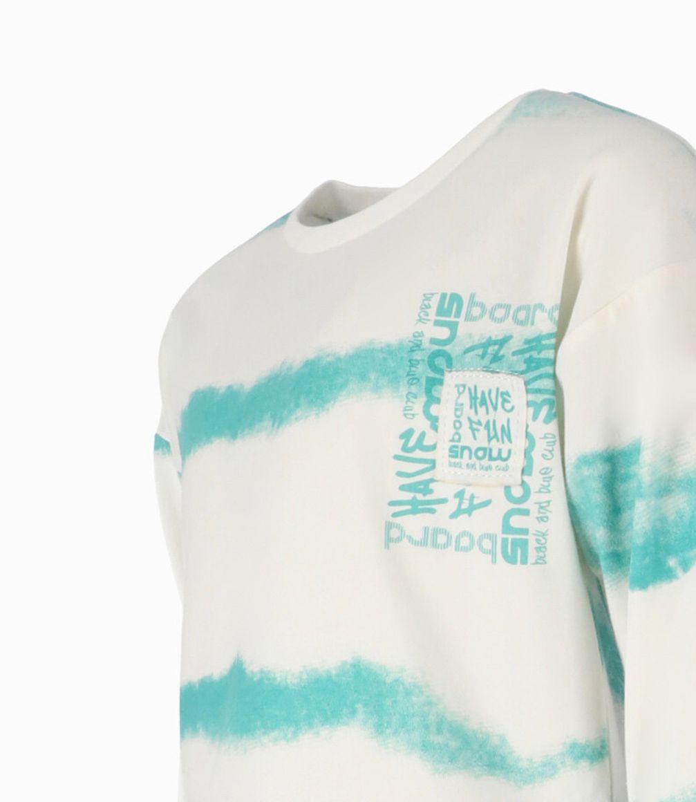 Polera niño tie dye blanco Black and Blue-2