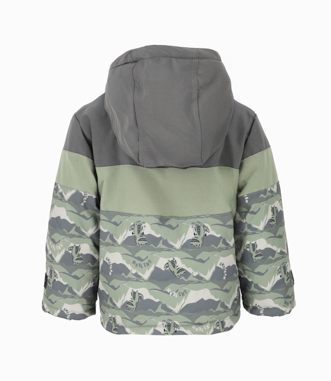 Parka bebés con diseño gris 4 Kids-1