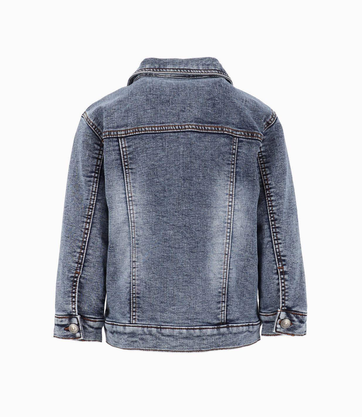 Chaqueta Niño Básica Denim Azul-9