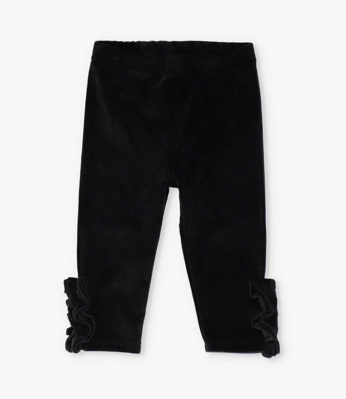 Calza niña con vuelos negro Limonada-0