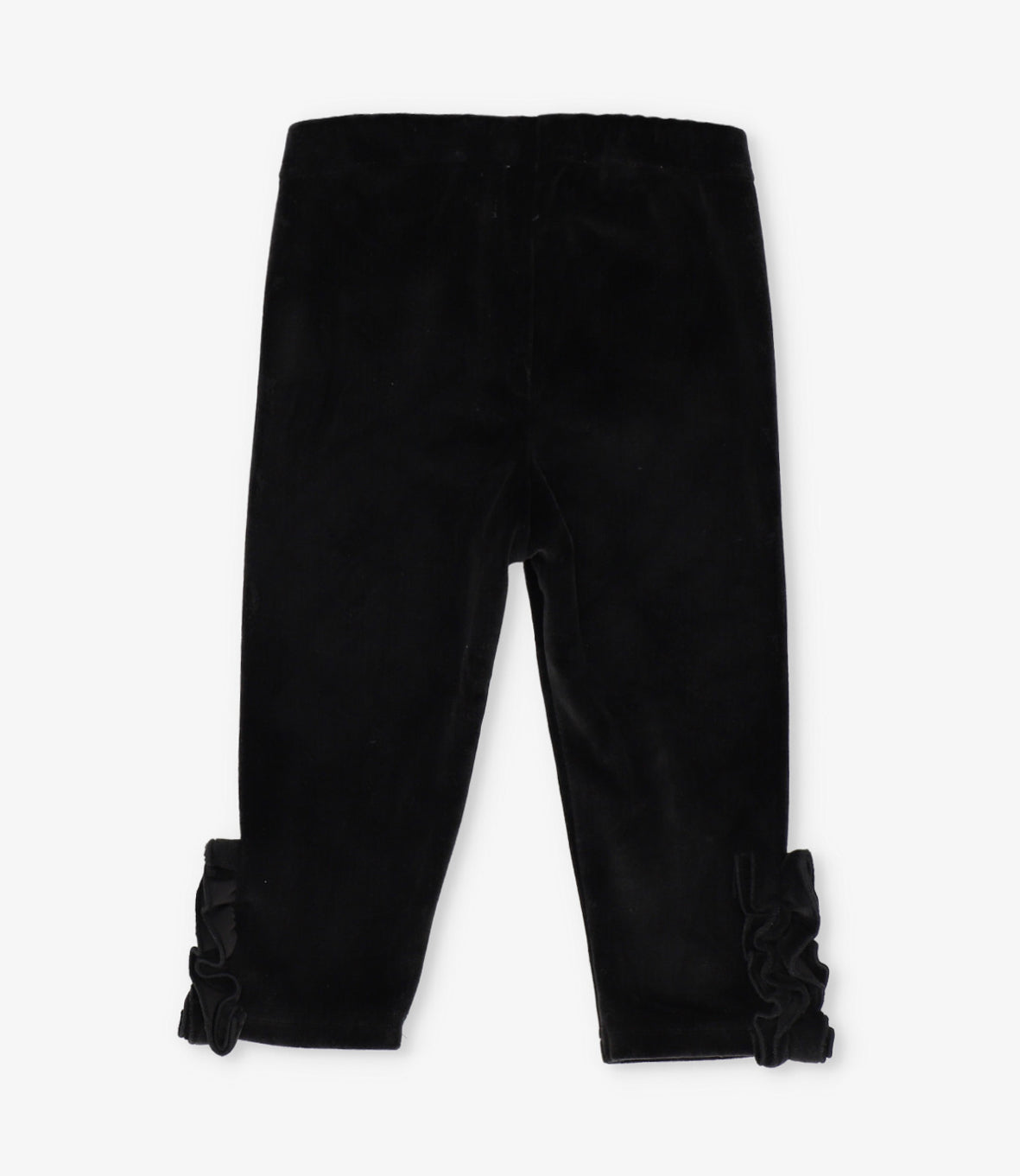 Calza niña con vuelos negro Limonada-1